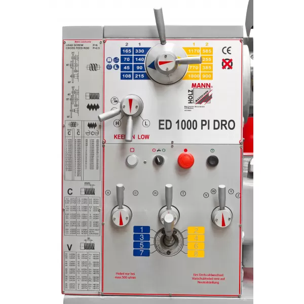 Soustruh na kov s digit. displejem Holzmann ED1000PIDIG_400V