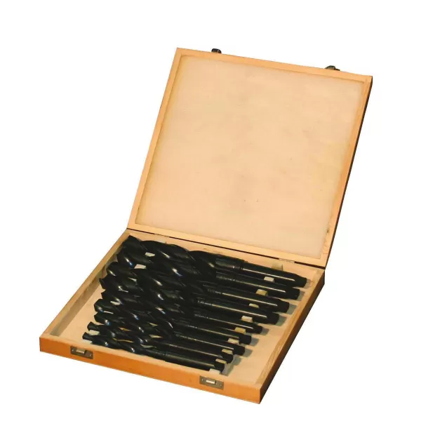 Sada spirálových vrtáků HSS 14,5-30mm, MK2-MK3/ 9ks Holzmann SPSMK23